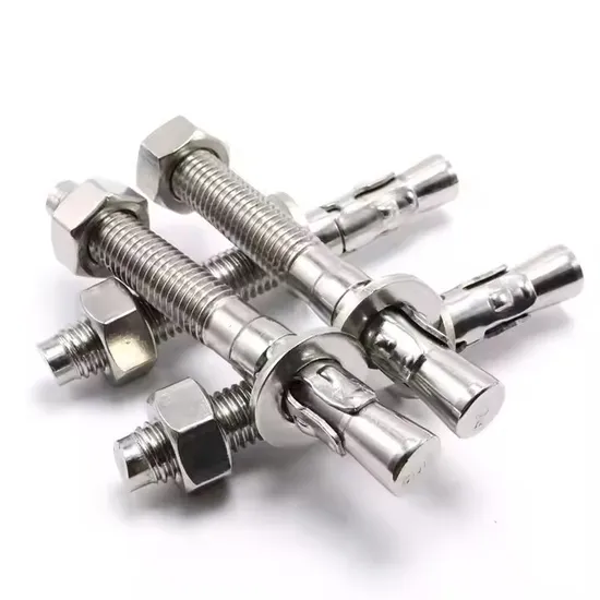 Premium Quality Zinc Coating Anchor Through Bolt Expansion Anchor Wedge Anchor Screw China Supplier